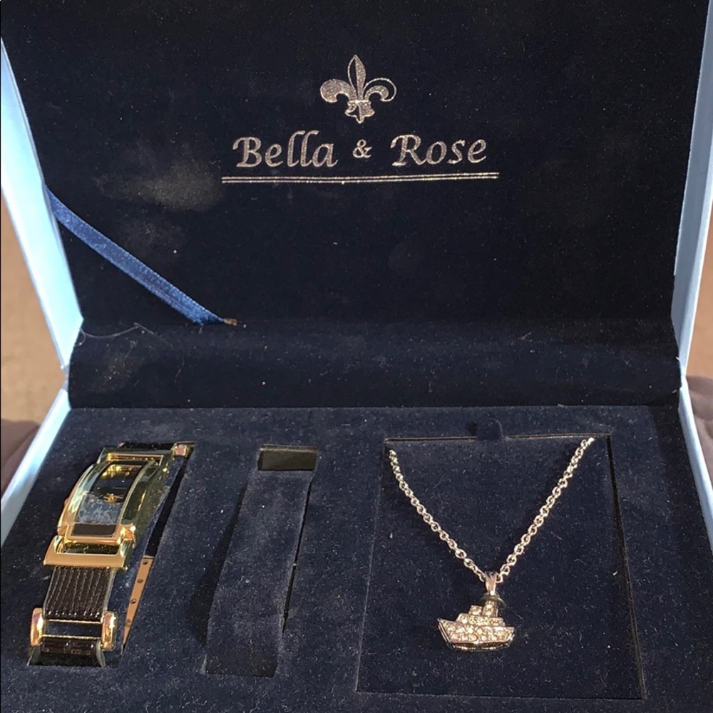 Watch and matching necklace